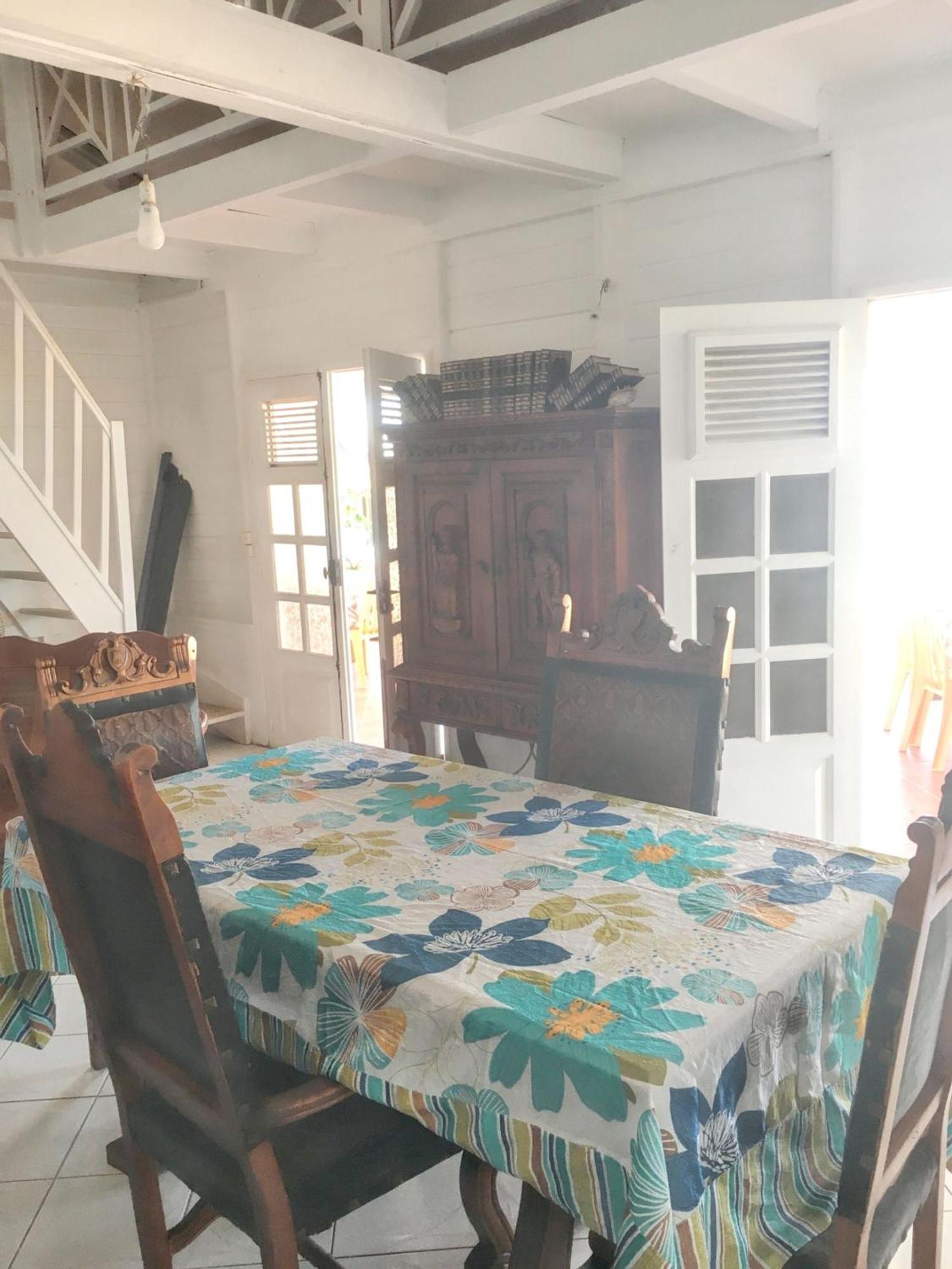 Villa Enchantee Avec Vue Sur Mer Et Piscine Au Carbet لو كاربيت المظهر الخارجي الصورة